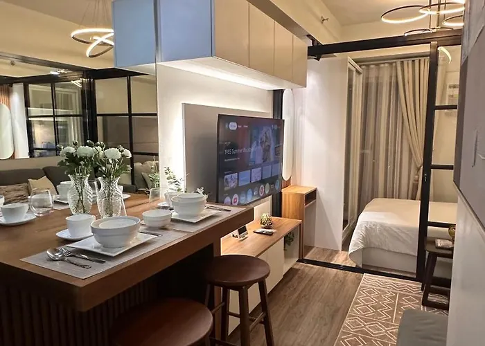 The Framehaus With Free Parking At Sonora Garden Residences, Pinas 公寓 *